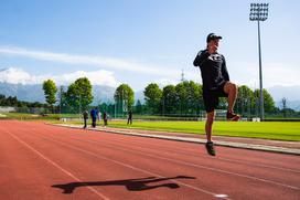 Slovenski skakalci trening Kranj