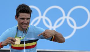 Olimpijski prvak Van Avermaet si je zlomil gleženj