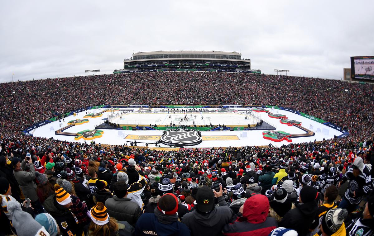 Novoletna zimska klasika NHL: Boston Bruins Chicago Blaskhawks | V prihodnji sezoni zimske klasike ne bo. | Foto Guliver/Getty Images