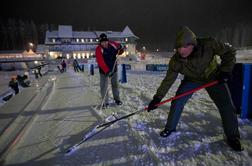 Na Pokljuki odjuga, ampak "tekme gotovo niso ogrožene"