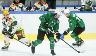 Jeseničani so si zmago prigarali po podaljšku, polfinale uspešno začela tudi Olimpija