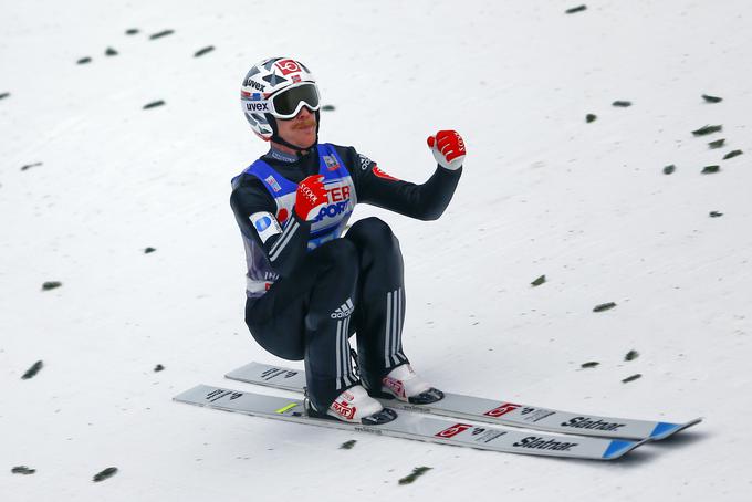 Robert Johansson je svetovni rekord dosegel na smučeh slovenskega proizvajalca Petra Slatnarja. | Foto: Reuters