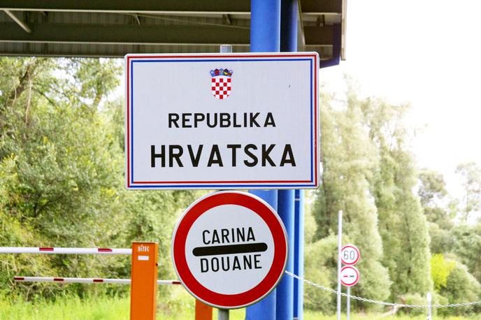 Hrvaškka mejni prehod | Foto Bojan Puhek