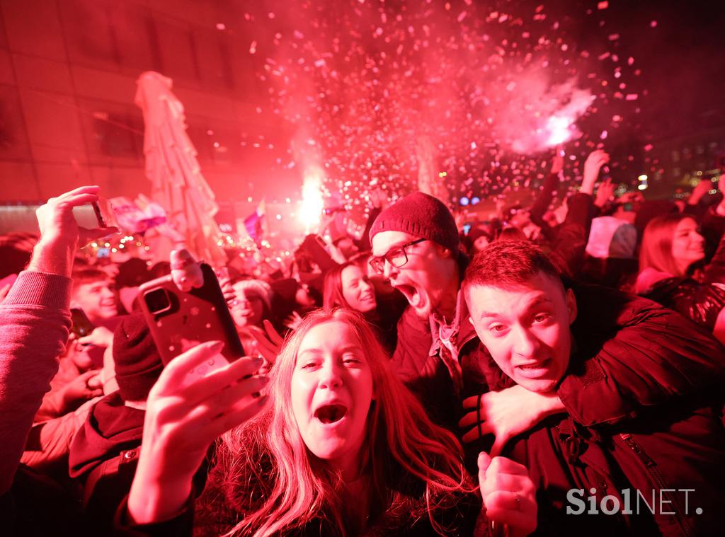 SP navijači Hrvaška Brazilija