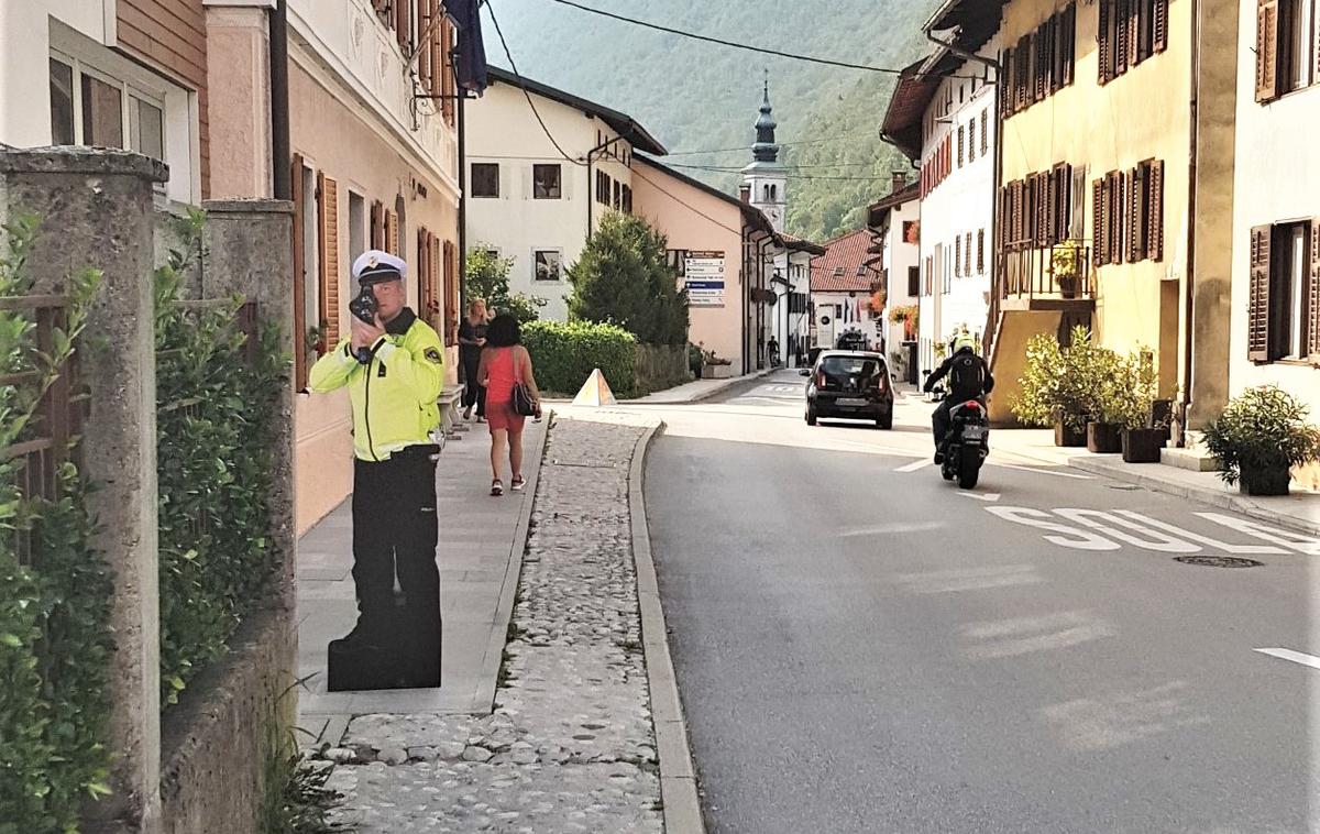 policist silhueta | Foto PU Nova Gorica