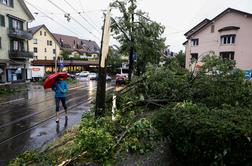 Huda neurja pustošila po srednji Evropi. Meteorologi svarijo: ni še konec. #video