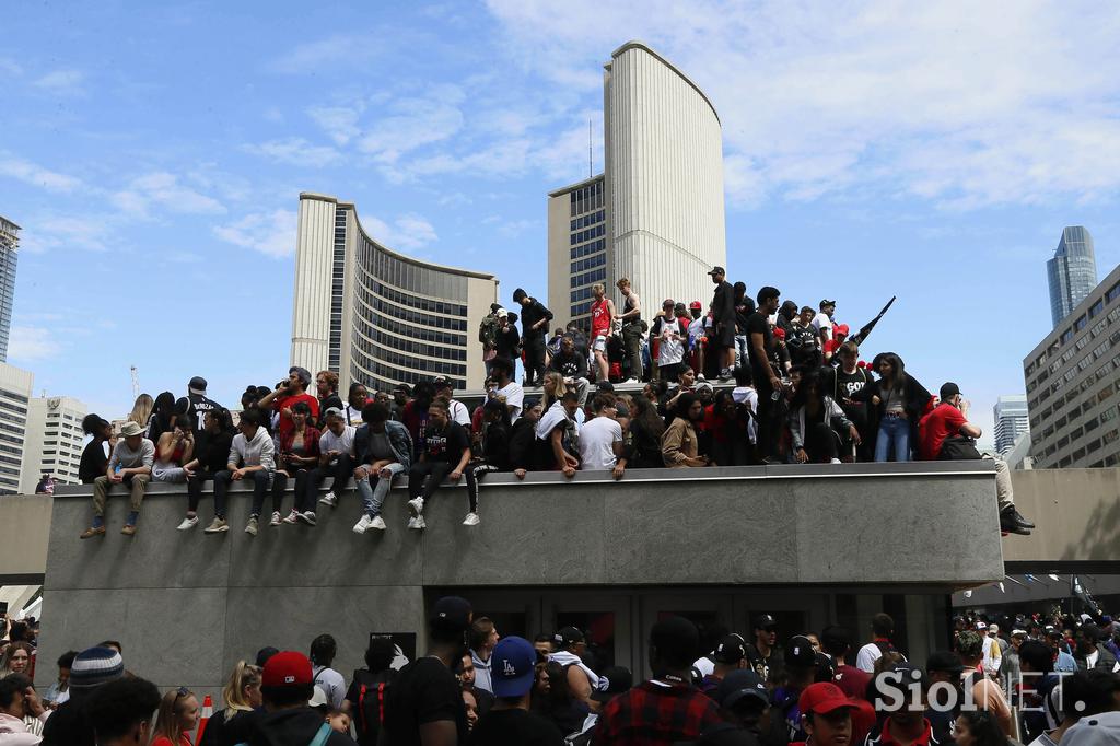 Slavje NBA naslova Toronto Raptors