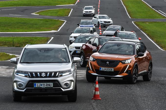 Utrinek z včerajšnjega testiranja na AMZS Centru varne vožnje na Vranskem. | Foto: Gašper Pirman