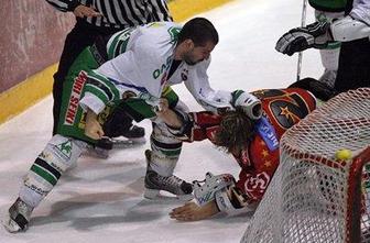 Olimpija znova zapustila Jesenice s šestimi zadetki v mreži