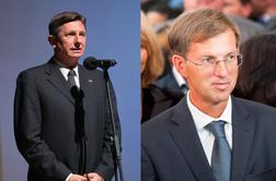 Se bosta Miro Cerar in Borut Pahor zares polila z ledeno vodo? (video)