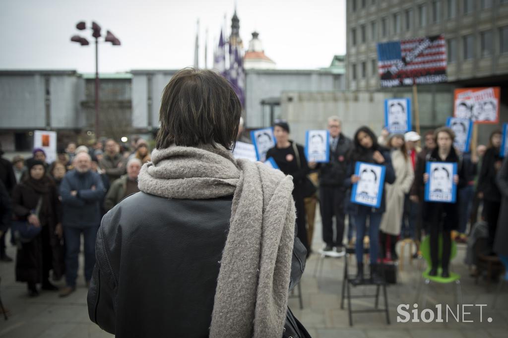 Protest Assange