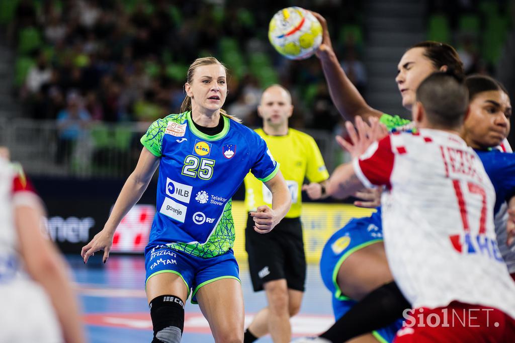 EHF Euro22: Slovenija - Hrvaška