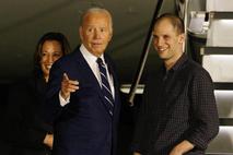 Joe Biden, Kamala Harris in Evan Gershkovich