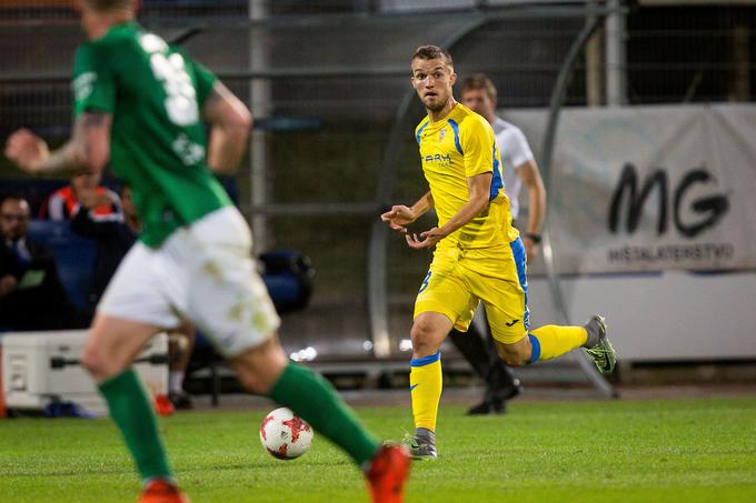 Žan Žužek je Koper popeljal v vodstvo. | Foto: Žiga Zupan/Sportida