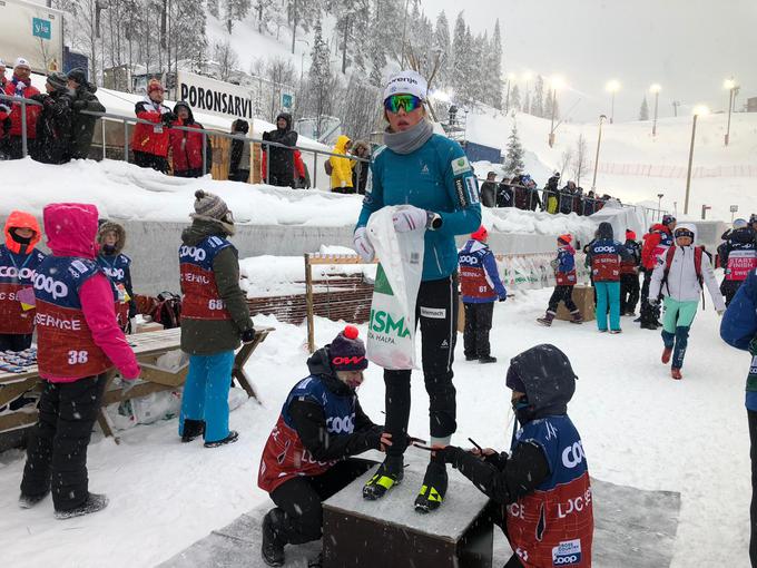 Anamarija Lampič upa na zimsko vreme tudi v Planici. | Foto: SZS