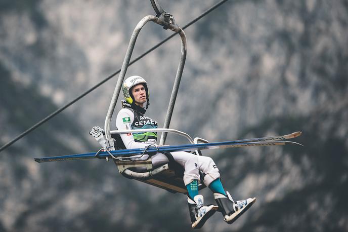 Anže Semenič Skakalci trening Planica | Anže Semenič je bil na uvodni tekmi celinskega pokala v Engelbergu šesti, za tretjim mestom je zaostal 2,2 točke. | Foto Grega Valančič/Sportida