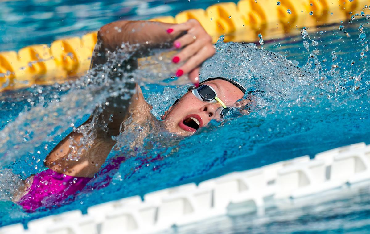 Janja Šegel | Janja Šegel je zmagala na 100 m prosto z rekordom mitinga 54,75.  | Foto Matic Klanšek Velej/Sportida