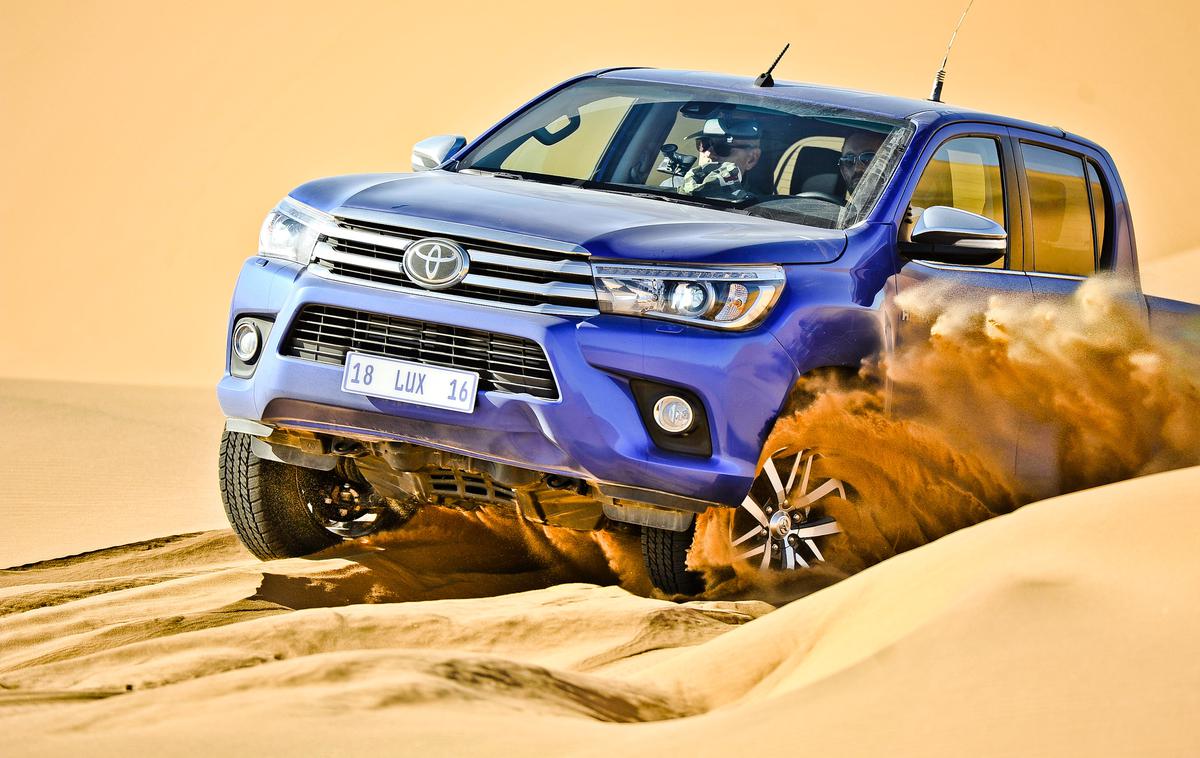 Toyota hilux - prva vožnja Namibija Afrika | Foto Jure Gregorčič