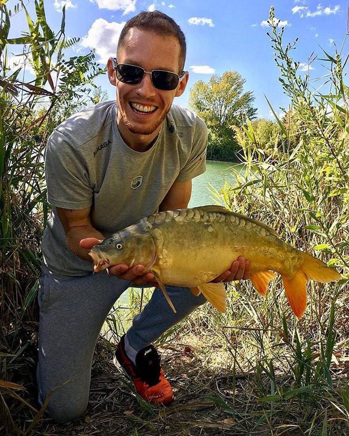 Urnaut pravi, da je lovljenje rib, sploh podvodno, zanj najbolj sproščujoča stvar na svetu. | Foto: Osebni arhiv Tineta Urnauta