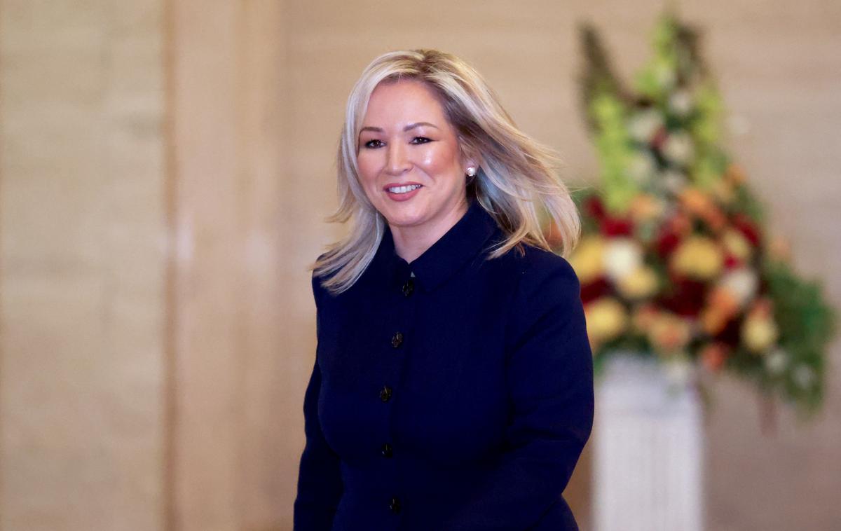 Michelle O'Neill, premierka Severne Irske | To je zgodovinski dan, ki predstavlja novo obdobje za Severno Irsko, je dejala po izvolitvi. | Foto Reuters