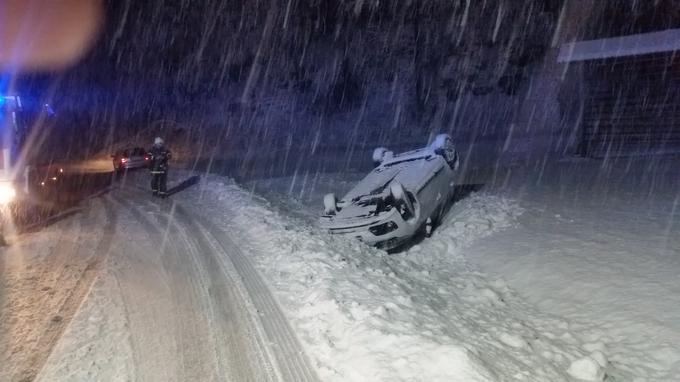 Prometna nesreča v Bohinju | Foto: Prostovoljno gasilsko društvo Bled