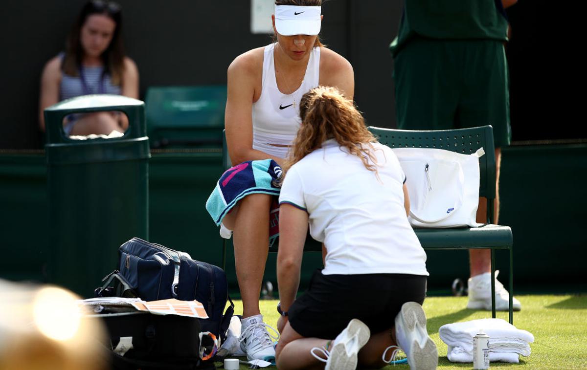 Marija Šarapova | Bo Marija Šarapova še kdaj igrala na najvišji ravni? | Foto Gulliver/Getty Images