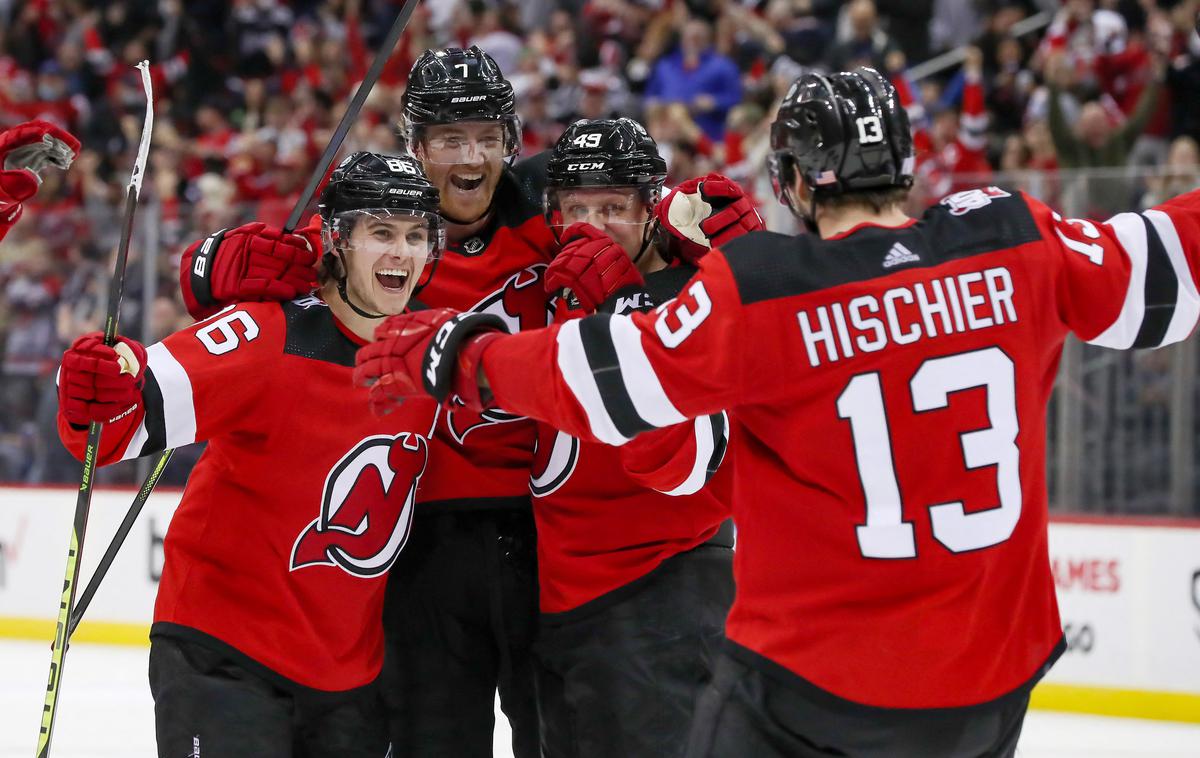 New Jersey Devils | Vodilno moštvo zahodne konference Vegas Golden Knights gostuje pri Columbusu. | Foto Reuters