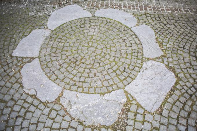 Pod debelim nasutjem na južnem robu grajskega dvorišča pred Peterokrakim stolpom so v 60. letih odkrili do takrat še nepoznana vodnjaka.  | Foto: 