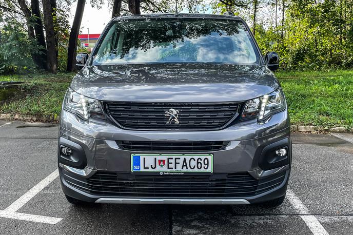 Peugeot e-rifter | Kljub električnemu pogonu ostaja zunanjost praktično nespremenjena. | Foto Gašper Pirman