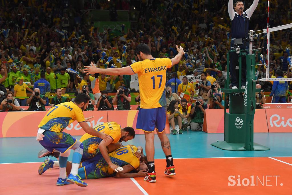 odbojka, Rio 2016, finale, Brazilija, Italija