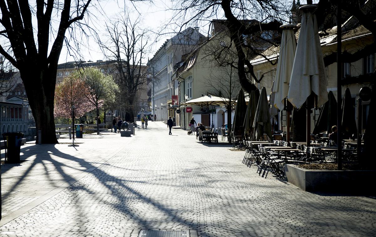 Ljubljana danes | Ljubljana teden dni po razglasitvi epidemije koronavirusa v Sloveniji | Foto Ana Kovač