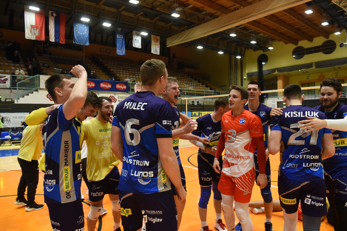 OK Merkur Maribor ACH Volley 5. tekma finala DP 2020/21 | Mariborčani bodo prvič nastopili v ligi prvakov. | Foto Miloš Vujinović/Sportida