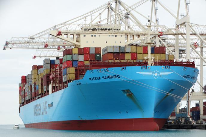 Maersk tovorna ladja Koper | Foto Kristijan Bračun