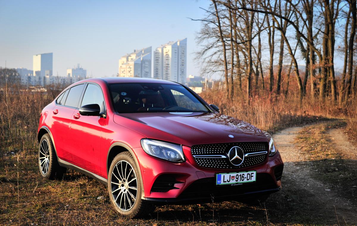 Mercedes-Benz GLC coupe - fotogalerija testnega vozila | Foto Ciril Komotar