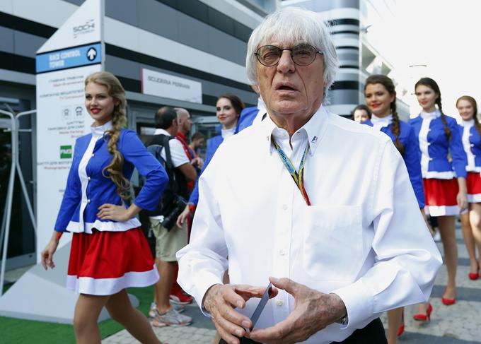 Bernie Ecclestone je ukrajinskega predsednika označil za komedijanta.  | Foto: Reuters