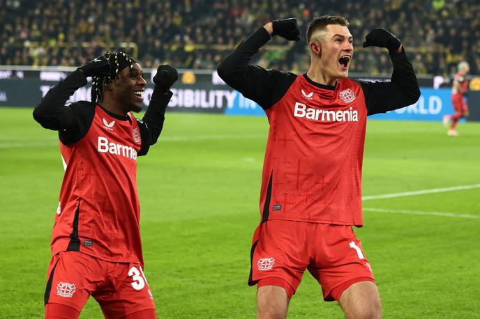 Bayer Leverkusen Patrik Schick | Po drugem zadetki Patrika Schicka je Bayer že sredi prvega polčasa vodil s 3:1. | Foto Reuters