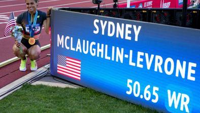 Sydney McLaughlin-Levrone je postavila nov svetovni rekord