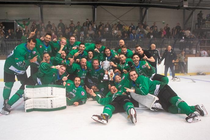 HK Olimpija HDD Jesenice finale pokal Slovenije | HK SŽ Olimpija je v finalu Pokala Slovenije z 2:1 premagala HDD Sij Acroni Jesenice in uresničila prvi cilj sezone. | Foto Urban Meglič/Sportida