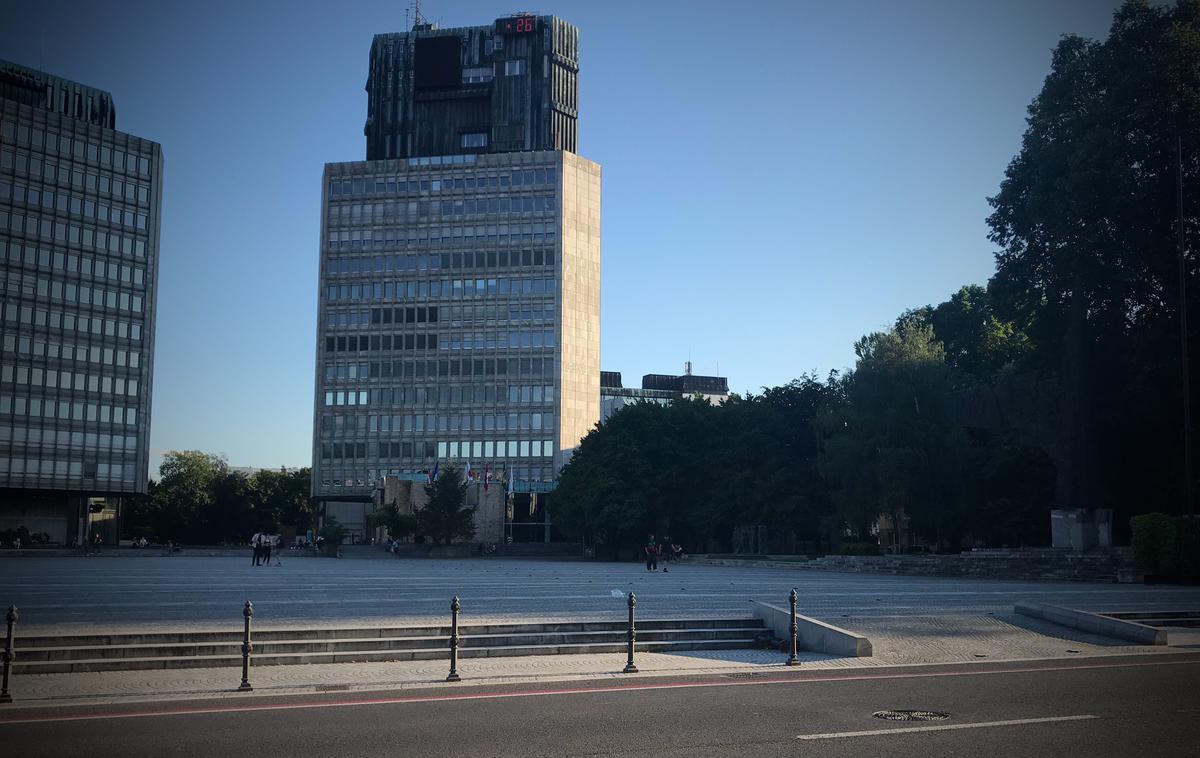 Trg republike brez ograj protesti | Foto Ana Kovač