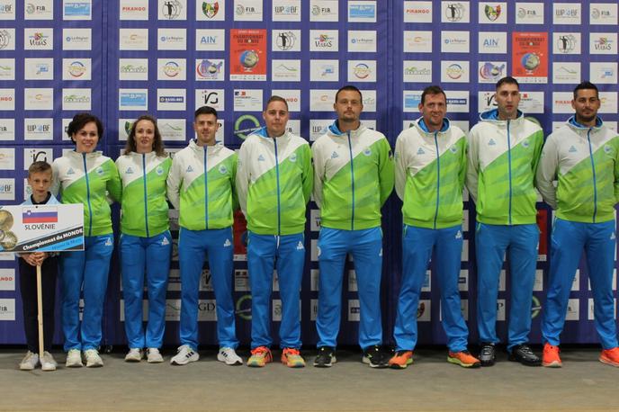 Slovenska balinarska reprezentanca. SP 2024 | Slovenska reprezentanca se s svetovnega prvenstva vrača z dvema srebrnima in tremi bronastimi medaljami. | Foto Balinarska zveza Slovenije