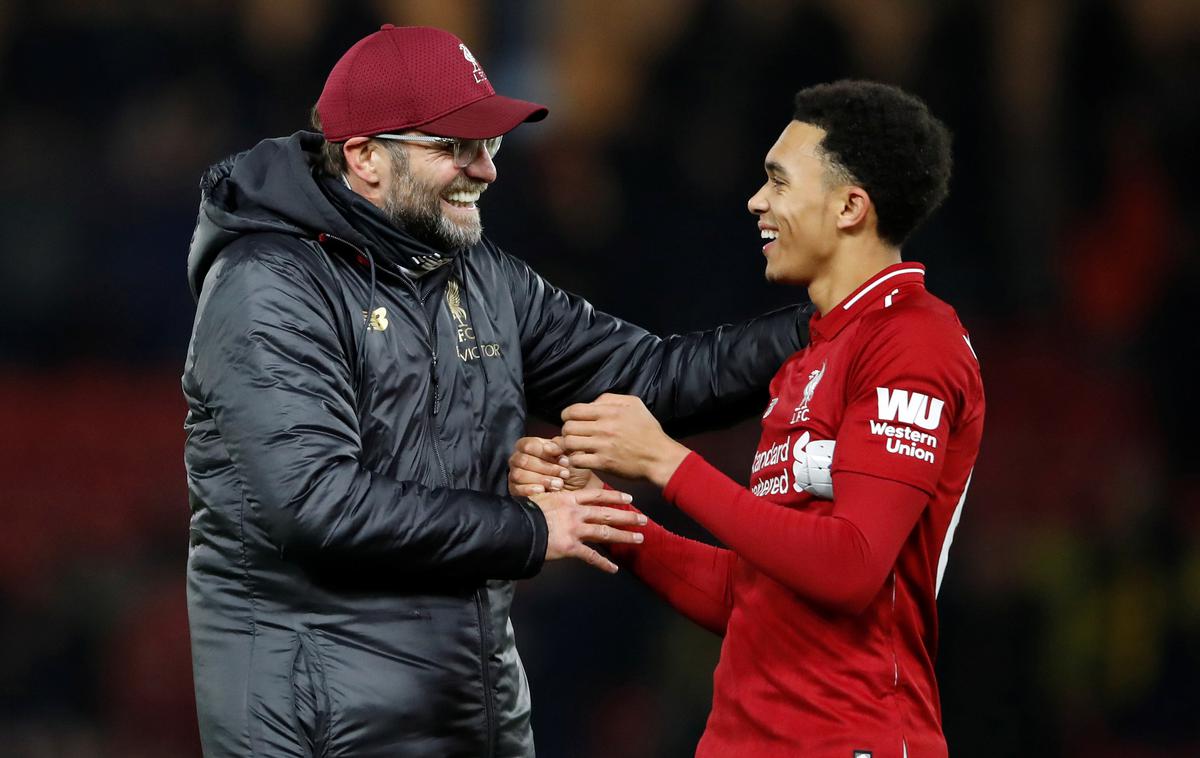 Liverpool Alexander Arnold Klopp | Foto Reuters