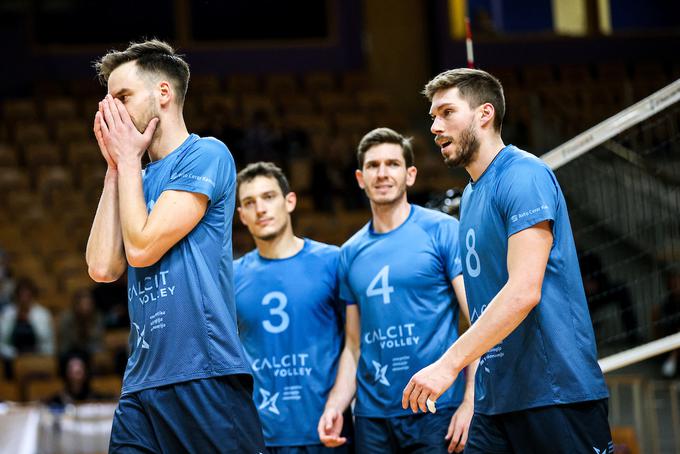 Kamničani bodo v sredo igrali povratno tekmo 1. kroga pokala CEV. V Španiji so izgubili z 0:3. | Foto: Matic Klanšek Velej/Sportida