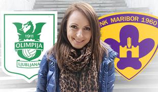 Na derbi jo vabita tako Maribor kot Olimpija, ona pa ne ve, kje sedeti