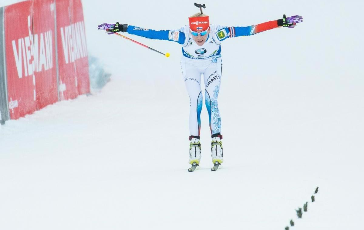 Kaisa Makarainen biatlon Pokljuka | Foto Vid Ponikvar