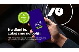 NLB Klik najboljša mobilna in spletna banka v Sloveniji