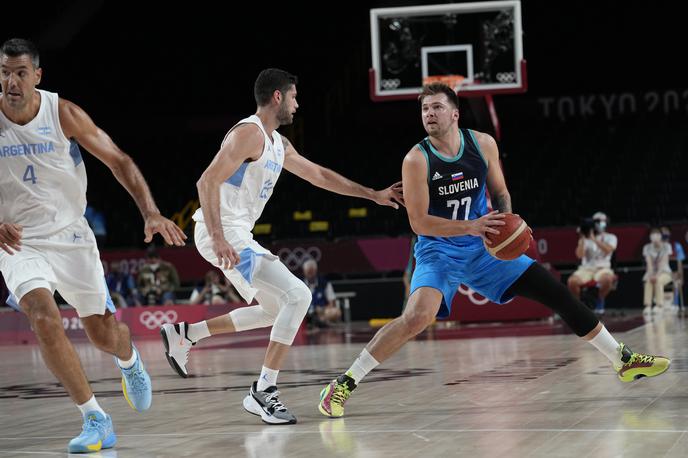 Slovenija : Argentina, slovenska košarkarska reprezentanca, Luka Dončić | Luka Dončić je naravnost blestel. | Foto Guliverimage