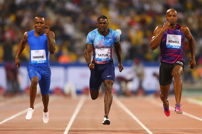 Simbine, Gatlin, Powell | Foto Getty Images