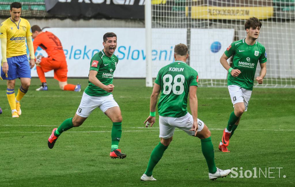 NK Olimpija : NK Koper, prva liga, april 2021