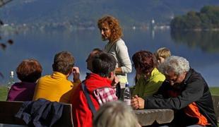 Kolesarska maratona v okolici Bohinjskega jezera