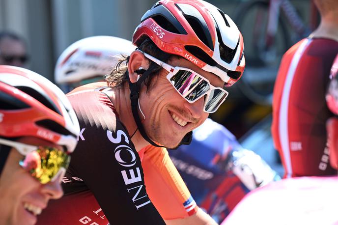 Geraint Thomas | Geraint Thomas je postregel z zanimivo anekdoto z dirke Liege–Bastogne–Liege. | Foto Guliverimage